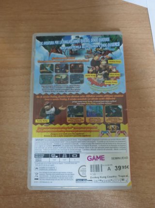 Donkey Kong Country Tropical Freeze Switch PAL