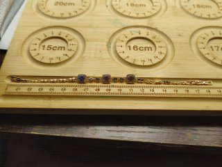 Pulsera Xuping 14k con Circonitas Moradas y Rosas