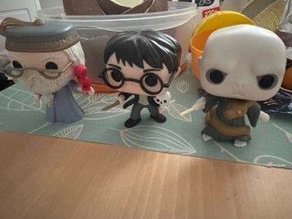 Figuras Harry Potter Kinder Maxi
