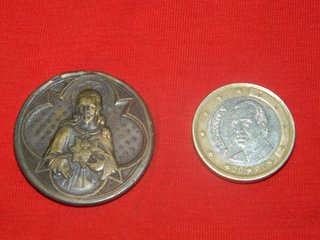 Medalla Religiosa Jesús Bronce 12.1g