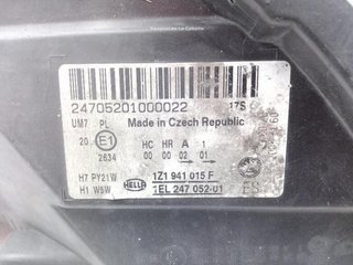 Skoda 20945893 1z1941015f faro izq octavia ii 1z3