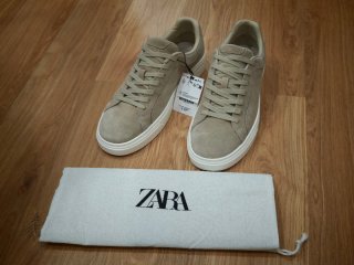 ZARA - Zapatillas de Piel - Nuevas