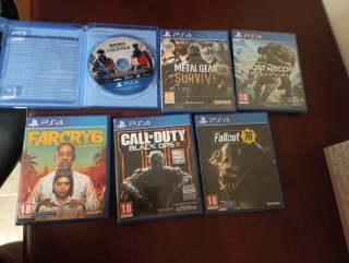 Lote Juegos PS4.