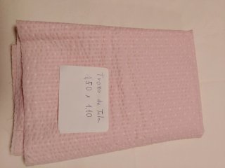 Tela rosa con textura