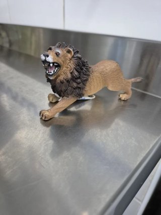 Figura león para tartas o coleccionismo