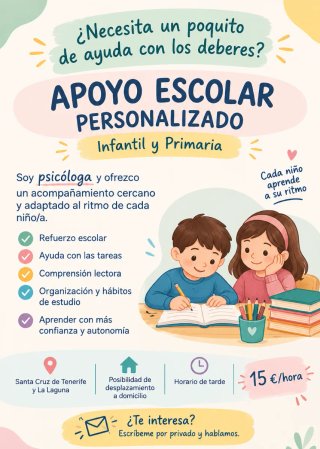 Apoyo escolar individualizado