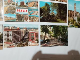 10 Postales Antiguas Gandía