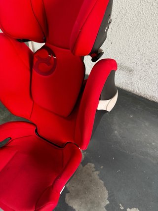Silla coche Cybex Grupo 2/3 Roja M- fix