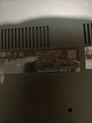 Lenovo Yoga 500 Notebook