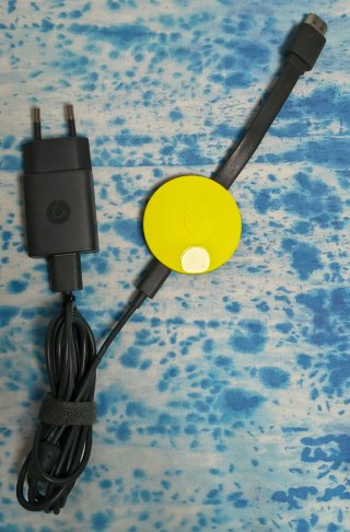 Google Chromecast Amarillo 2da Gen NEGOCIABLE