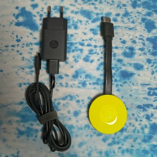 Google Chromecast Amarillo 2da Gen NEGOCIABLE