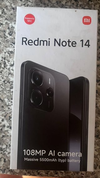 Xiaomi Redmi Note 14 Negro NFC 108MP