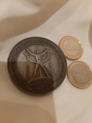 Medalla Escuela Oficial Psiquiatría Madrid 1979