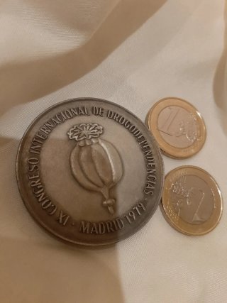 Medalla Escuela Oficial Psiquiatría Madrid 1979