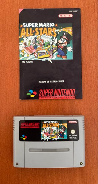 Super Mario All-Stars SNES PAL