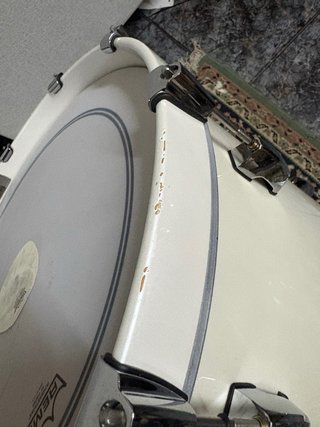 Batería Pearl Masters Custom Blanca