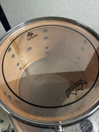 Batería Pearl Masters Custom Blanca