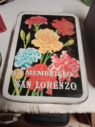 Lote 15 latas antiguas de galletas