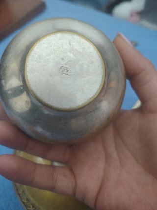 Juego Vintage Tazas y Platos con Cucharas
