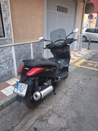 Yamaha XMAX 125cc 2008 Negra