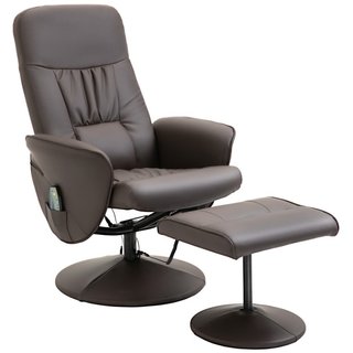 Sillón de relax con reposapiés, sillón giratorio p