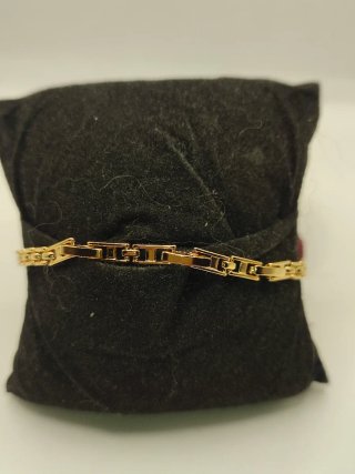 Pulsera Xuping Flores Circonitas Oro 14k