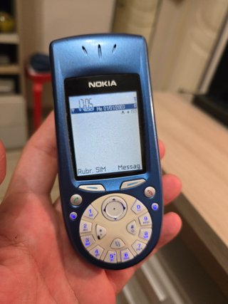 Nokia 3650 blu funzionante con batteria