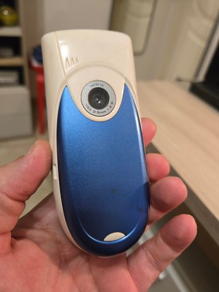 Nokia 3650 blu funzionante con batteria