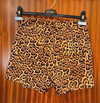 Falda pantalón Zara leopardo