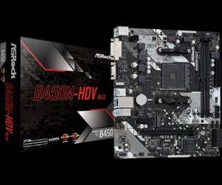 Scheda Madre ASRock B450M-HDV R4.0