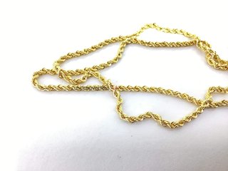 cadena oro 18k 30cm
