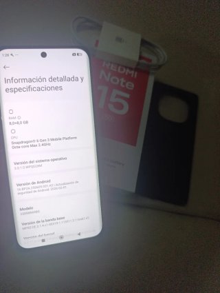 Xiaomi Redmi Note 15 5G Negro
