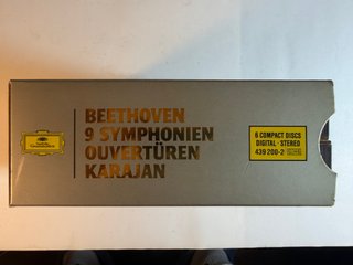 Beethoven Karajan 6 CDs DG