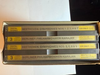 Beethoven Karajan 6 CDs DG