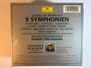 Beethoven Karajan 6 CDs DG