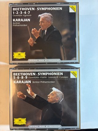 Beethoven Karajan 6 CDs DG