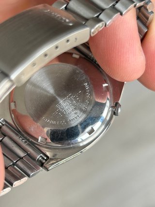 Reloj Seiko 5 tv Automático Esfera Azul