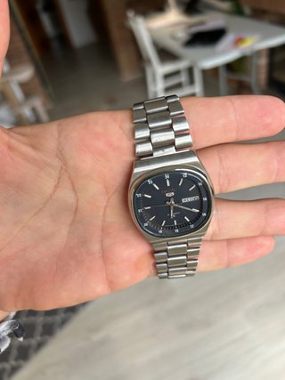 Reloj Seiko 5 tv Automático Esfera Azul