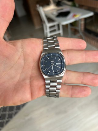 Reloj Seiko 5 tv Automático Esfera Azul