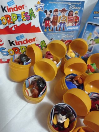Colección Kinder Sorpresa Disney Playmobil