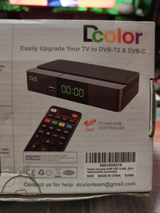 Receptor TDT DVB T2/C  Nuevo sin usar