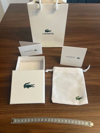 Pulsera Lacoste Acero Inoxidable Plata