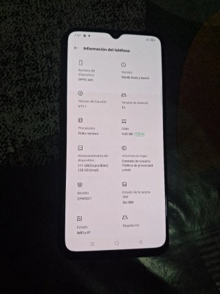 Oppo A91 128GB Negro 8GB RAM + 3