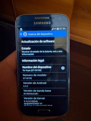 Samsung Galaxy S4 mini GT-I9195 4G Azul