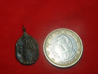 Medalla religiosa San Antonio de Paula 1,7 gramos