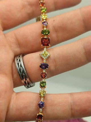 Pulsera Xuping 14k Multicolor