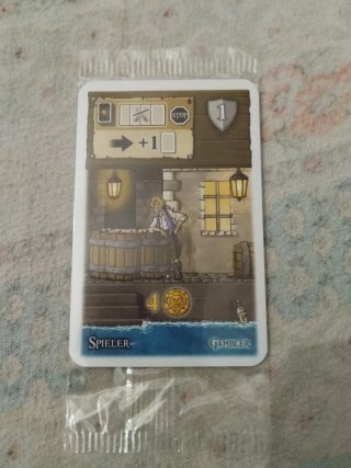 Port Royal Gambler Spieler Promo Card