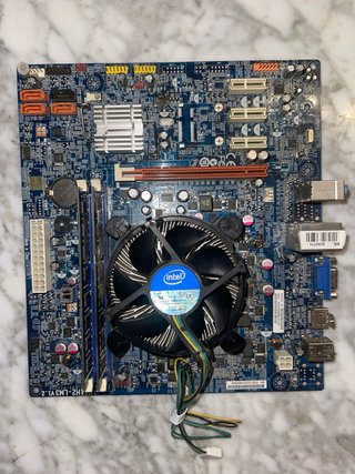 Placa Base ECS/Medion H61H2-LM3 + CPU Intel