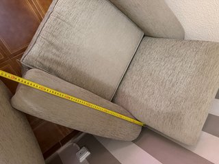 Sofá y 2 sillones  beige
