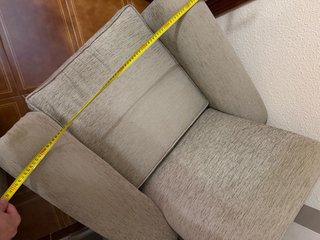 Sofá y 2 sillones  beige